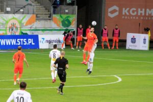 09.06.2020 Lubin. Mecz Zagłębie Lubin - Korona Kielce / Krzysztof Bujnowicz / Radio Kielce