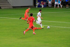 09.06.2020 Lubin. Mecz Zagłębie Lubin - Korona Kielce / Krzysztof Bujnowicz / Radio Kielce