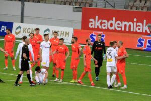 09.06.2020 Lubin. Mecz Zagłębie Lubin - Korona Kielce / Krzysztof Bujnowicz / Radio Kielce