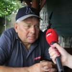 22.06.2020 Porąbki. Truskawki. Na zdjęciu Andrzej Bozowski, prezes Stowarzyszenia Producentów Truskawki Bielińskiej / Krzysztof Bujnowicz / Radio Kielce