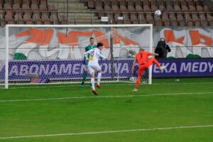 09.06.2020 Lubin. Mecz Zagłębie Lubin - Korona Kielce / Krzysztof Bujnowicz / Radio Kielce