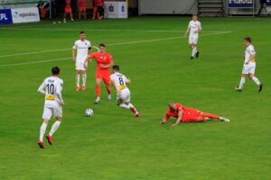 09.06.2020 Lubin. Mecz Zagłębie Lubin - Korona Kielce / Krzysztof Bujnowicz / Radio Kielce