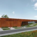 11.01.2020 Nowa Słupia. Wizualizacja Muzeum Starożytnego Hutnictwa / Urząd Miasta i Gminy w Nowej Słupi