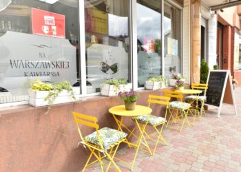 09.06.2020. Końskie. Kawiarnia „Na Warszawskiej” / Magdalena Galas-Klusek / Radio Kielce