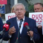 13.06.2020 Ostrowiec Świętokrzyski. Spotkanie w ramach akcji Łączy nas Polska. Na zdjęciu poseł Krzysztof Lipiec / Emilia Sitarska / Radio Kielce