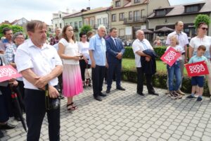 21.06.2020. Opatów. Akcja „Łączy nas Polska” / Emilia Sitarska / Radio Kielce