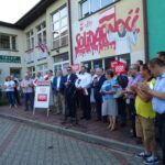13.06.2020 Ostrowiec Świętokrzyski. Spotkanie w ramach akcji Łączy nas Polska / Emilia Sitarska / Radio Kielce