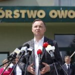 19.06.2020. Pińczów. Wizyta Prezydenta RP Andrzeja Dudy w zakładach Gomar / Jarosław Kubalski / Radio Kielce
