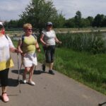 07.06.2020. Koprzywnica. Sekcja nordic walking / Grażyna Szlęzak-Wójcik / Radio Kielce