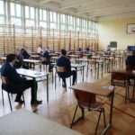 08.06.2020. Kielce. Matura w Zespole Szkół Elektrycznych / Wiktor Taszłow / Radio Kielce