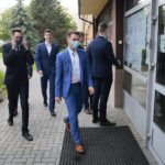 08.06.2020. Kielce. Matura w Zespole Szkół Elektrycznych / Wiktor Taszłow / Radio Kielce