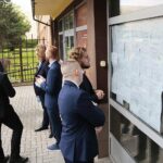 08.06.2020. Kielce. Matura w Zespole Szkół Elektrycznych / Wiktor Taszłow / Radio Kielce