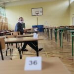 08.06.2020. Kielce. Matura w Zespole Szkół Elektrycznych / Wiktor Taszłow / Radio Kielce