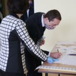 08.06.2020. Kielce. Matura w Zespole Szkół Elektrycznych / Wiktor Taszłow / Radio Kielce