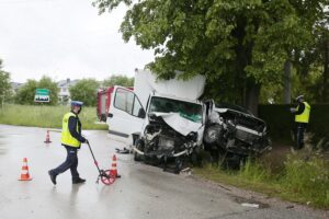 08.06.2020. Suków. Wypadek / Wiktor Taszłow / Radio Kielce