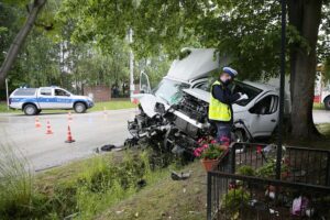 08.06.2020. Suków. Wypadek / Wiktor Taszłow / Radio Kielce