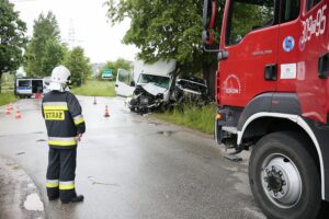 08.06.2020. Suków. Wypadek / Wiktor Taszłow / Radio Kielce