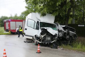 08.06.2020. Suków. Wypadek / Wiktor Taszłow / Radio Kielce