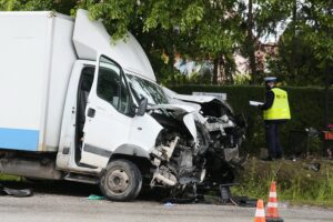 08.06.2020. Suków. Wypadek / Wiktor Taszłow / Radio Kielce