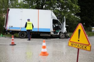 08.06.2020. Suków. Wypadek / Wiktor Taszłow / Radio Kielce