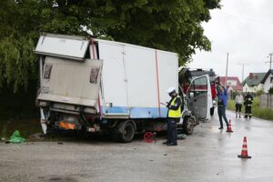 08.06.2020. Suków. Wypadek / Wiktor Taszłow / Radio Kielce