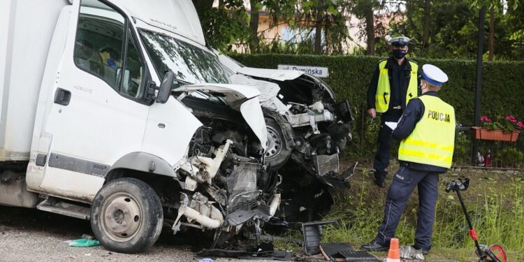 08.06.2020. Suków. Wypadek / Wiktor Taszłow / Radio Kielce