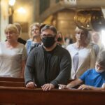 18.06.2020. Kielce. Msza święta i podsumowanie Kampanii "Pola Nadziei" / Wiktor Taszłow / Radio Kielce