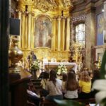 18.06.2020. Kielce. Msza święta i podsumowanie Kampanii "Pola Nadziei" / Wiktor Taszłow / Radio Kielce