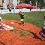 19.06.2020. Kielce. Turniej „Piątka na Rynku Sport CK” przed Wojewódzkim Domem Kultury / Wiktor Taszłow / Radio Kielce