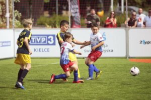 19.06.2020. Kielce. Turniej „Piątka na Rynku Sport CK” przed Wojewódzkim Domem Kultury / Wiktor Taszłow / Radio Kielce