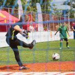 19.06.2020. Kielce. Turniej „Piątka na Rynku Sport CK” przed Wojewódzkim Domem Kultury / Wiktor Taszłow / Radio Kielce