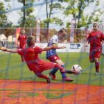 19.06.2020. Kielce. Turniej „Piątka na Rynku Sport CK” przed Wojewódzkim Domem Kultury / Wiktor Taszłow / Radio Kielce