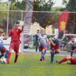 19.06.2020. Kielce. Turniej „Piątka na Rynku Sport CK” przed Wojewódzkim Domem Kultury / Wiktor Taszłow / Radio Kielce