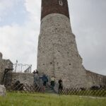 20.06.2020 Chęciny. „Weekend legend świętokrzyskich”. Turyści na zamku / Wiktor Taszłow / Radio Kielce
