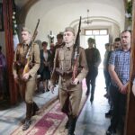 21.06.2020 Gmina Kluczewsko. Uroczystości upamiętniające działalność oddziału majora Henryka Dobrzańskiego „Hubala” / Wiktor Taszłow / Radio Kielce