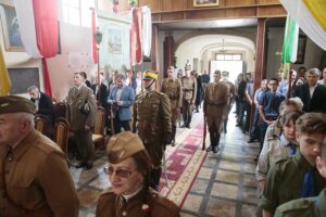 21.06.2020 Gmina Kluczewsko. Uroczystości upamiętniające działalność oddziału majora Henryka Dobrzańskiego „Hubala” / Wiktor Taszłow / Radio Kielce