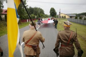 21.06.2020 Gmina Kluczewsko. Uroczystości upamiętniające działalność oddziału majora Henryka Dobrzańskiego „Hubala” / Wiktor Taszłow / Radio Kielce