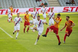 23.06.2020. Kielce. 32. kolejka PKO Ekstraklasy: Korona Kielce - Raków Częstochowa / Wiktor Taszłow / Radio Kielce