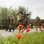 21.06.2020 Gmina Kluczewsko. Uroczystości upamiętniające działalność oddziału majora Henryka Dobrzańskiego „Hubala” / Wiktor Taszłow / Radio Kielce