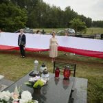 21.06.2020 Gmina Kluczewsko. Uroczystości upamiętniające działalność oddziału majora Henryka Dobrzańskiego „Hubala” / Wiktor Taszłow / Radio Kielce