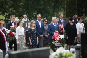 21.06.2020 Gmina Kluczewsko. Uroczystości upamiętniające działalność oddziału majora Henryka Dobrzańskiego „Hubala” / Wiktor Taszłow / Radio Kielce