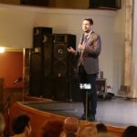 21.06.2020. Kielce. Akcja "Łączy nas Polska". Na zdjęciu: Patryk Jaki - europoseł / Wiktor Taszłow / Radio Kielce