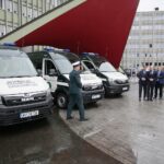 22.06.2020. Kielce. Przekazanie pojazdów dla Wojewódzkiego Inspektoratu Transportu Drogowego w Kielcach / Wiktor Taszłow / Radio Kielce