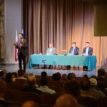 21.06.2020. Kielce. Akcja "Łączy nas Polska". Na zdjęciu (od lewej): Patryk Jaki - europoseł, Mariusz Gosek - poseł, Jacek Włosowicz - senator i Tomasz Jamka - członek zarządu województwa świętokrzyskiego / Wiktor Taszłow / Radio Kielce