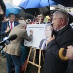 22.06.2020. Kielce. Konferencja Społecznego Komitetu Poparcia dla Andrzeja Dudy / Wiktor Taszłow / Radio Kielce