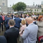 22.06.2020. Kielce. Konferencja Społecznego Komitetu Poparcia dla Andrzeja Dudy / Wiktor Taszłow / Radio Kielce