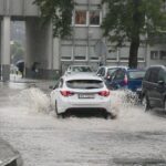 22.06.2020. Kielce. Ulewa / Wiktor Taszłow / Radio Kielce