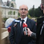 22.06.2020. Kielce. Konferencja Społecznego Komitetu Poparcia dla Andrzeja Dudy. Na zdjęciu: Piotr Wawrzyk - wiceminister spraw zagranicznych / Wiktor Taszłow / Radio Kielce
