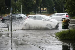 22.06.2020. Kielce. Ulewa / Wiktor Taszłow / Radio Kielce