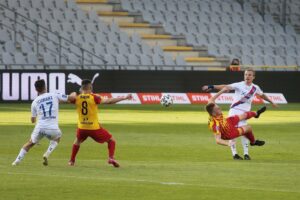 23.06.2020. Kielce. 32. kolejka PKO Ekstraklasy: Korona Kielce - Raków Częstochowa / Wiktor Taszłow / Radio Kielce